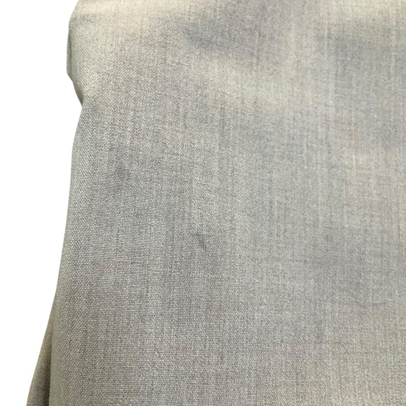 Women's Wide-Leg Pants Buttons Crop Beige - Picture 8 of 10